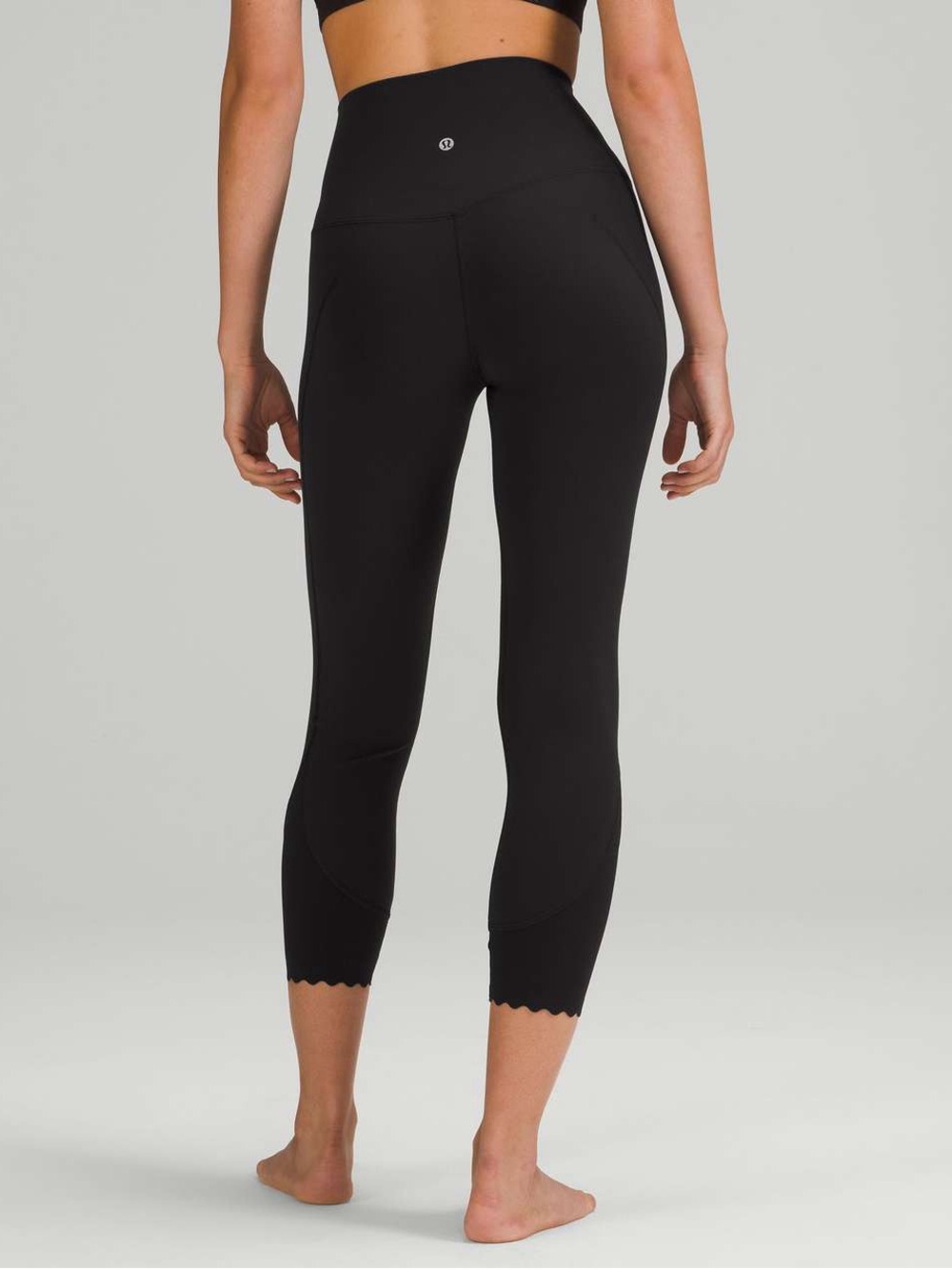 Lululemon Align Scalloped Hem High-Rise Crop 23"